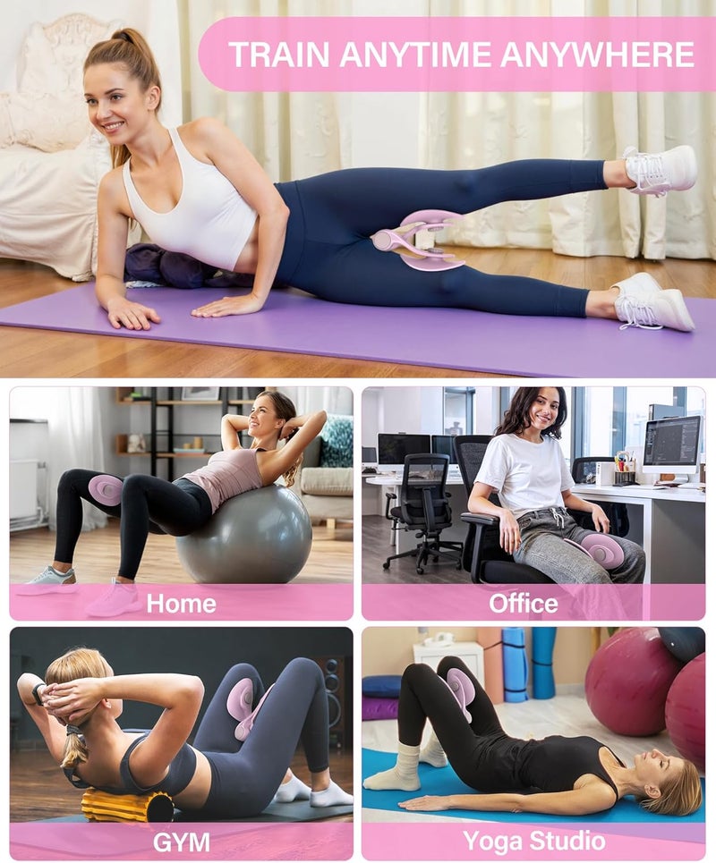 TINRIEF Kegel Exerciser, Pelvic Floor Muscle Exercise Devices for Women, Inner Thigh Exerciser Leg Workout Equipment Thigh Trainer for Male Hip Trimmer Inner Thigh Toner Workout - Image 5